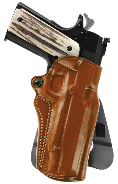 Galco SM2-652 Speed Master 2.0 OWB Tan Leather Paddle Holster for Various Handguns - Right Handed