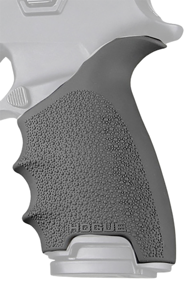 Hogue Handall Beavertail Grip Sleeve for Sig Sauer P320 Full Size - Slate Gray Rubber