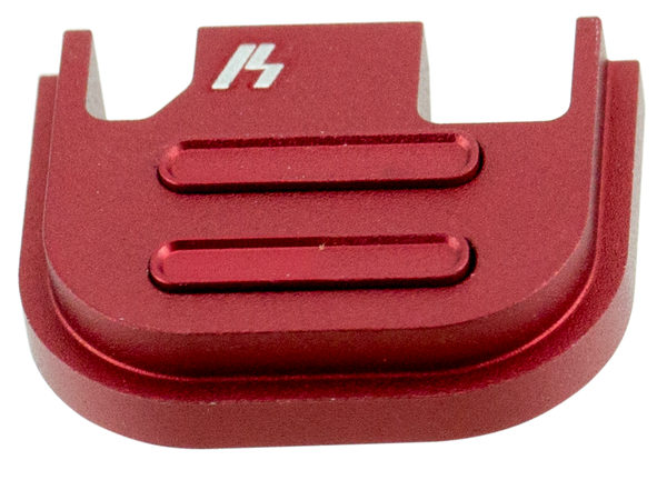 Strike Industries Red Anodized Aluminum Slide Cover Plate for Glock Gen1-4