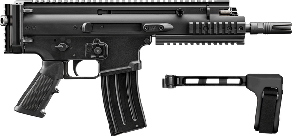 FN SCAR 15P 5.56mm Pistol with SB Tactical Brace and Picatinny Rail