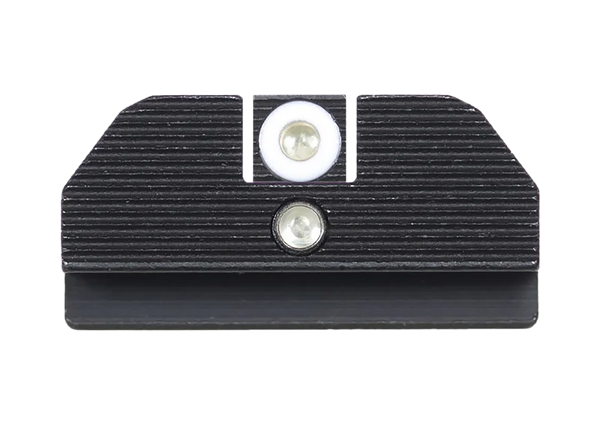 Night Fision Accur8 Tritium Sights for Glock 17/19 - Green/White Front, Green/Black Rear