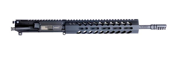 HM Defense 125MBUP556 MonoBloc Upper - 12.50" Barrel, Black Cerakote, M-LOK Handguard for AR-15 Pistol