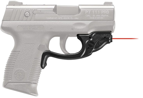 Crimson Trace LG-493 Laserguard Red Laser for Taurus Millennium Pro - Black