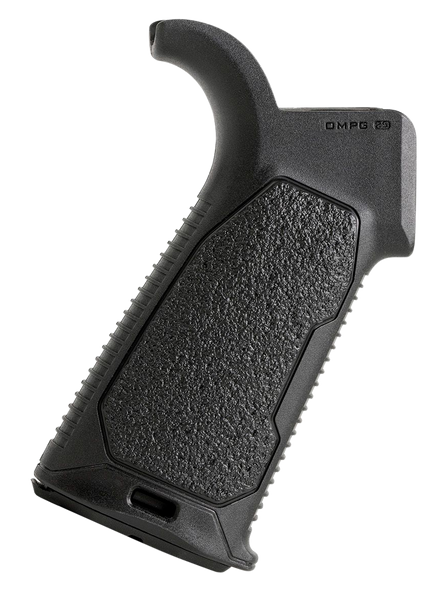 Strike Industries AROMPG15 AR Enhanced Pistol Grip - 15° Black Rubber for AR Platform