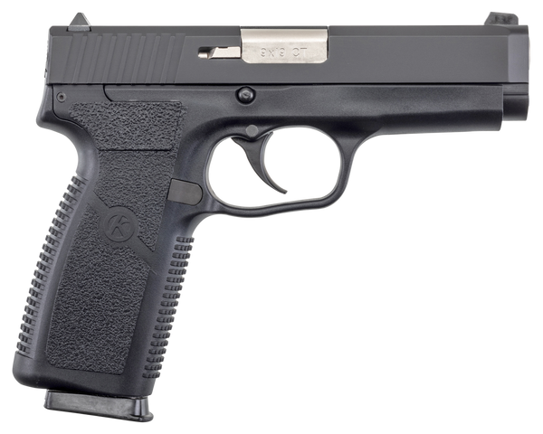 Kahr Arms CT9 9mm Luger Pistol with Black Polymer Frame and Serrated Matte Black Slide