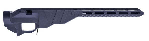 Rival Arms RA90RM01C R-700 Precision Chassis System for Remington 700 SA - Satin Gray Aluminum