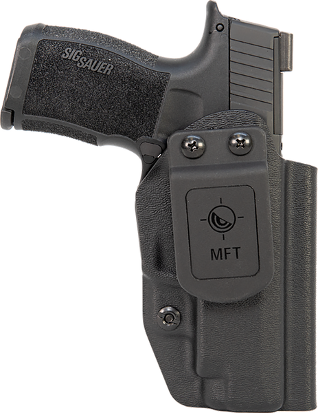 Ambidextrous IWB Holster for Sig P365 XL - Black Polymer with Belt Clip