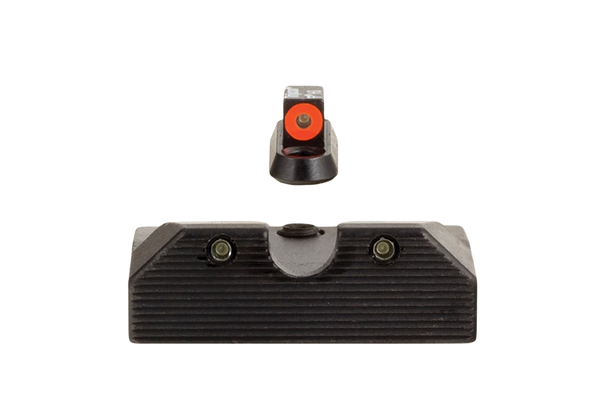 Trijicon HD XR Night Sight Set for CZ P-10/P-10C - Green Tritium/Orange Front, Green Rear