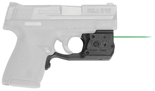 Crimson Trace LL-801G Green Laserguard Pro for Smith & Wesson M&P Shield - Black