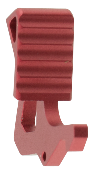 Strike Industries AR-Platform Red Aluminum Extended Charging Handle Latch
