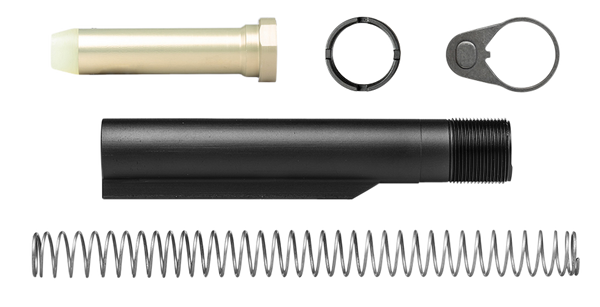 Aero Precision AR-15 Mil-Spec 6-Position Buffer Kit - 7075-T6 Aluminum, Black