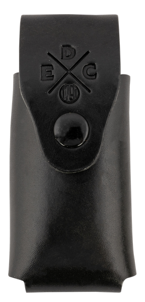 EDC Heavy Duty Ambidextrous Black Leather Belt Slide by 1791 Gunleather