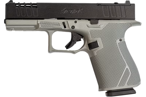 Great Lakes Firearms GL19SRK 9mm Pistol - 15+1 Capacity, 4" Barrel, Cerakote Bull Shark Gray Finish
