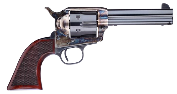 Taylors & Company Smoke Wagon .357 Mag 6rd 4.75" Revolver - Blued & Case Hardened Finish with Walnut Grip (Taylor Tuned)
