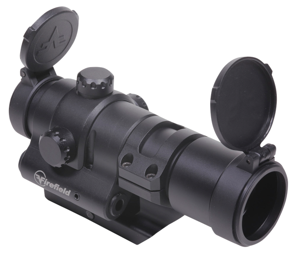 Firefield FF26027 Impulse 1x28 Red Dot Sight with Red Laser - Matte Black, 2 MOA Red/Green Dot, 60 MOA Circle