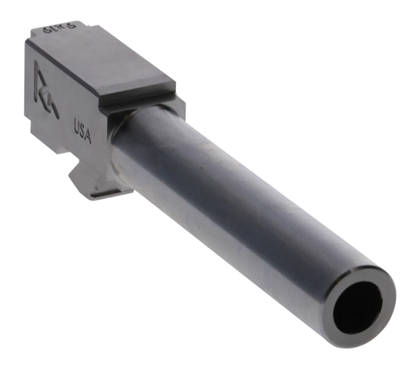 Rival Arms Essential V2 9mm Drop-In Barrel for Glock 19 Gen3-4, Stainless Steel 4.49"