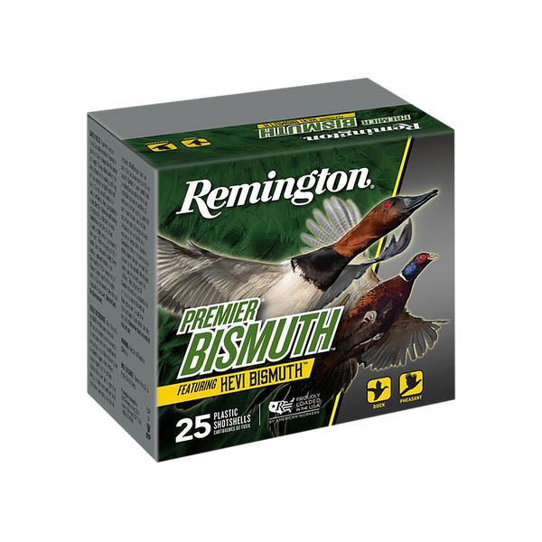 Remington Premier Bismuth 12 Gauge 3" 2 Shot Ammo - 25 Box/10 Case