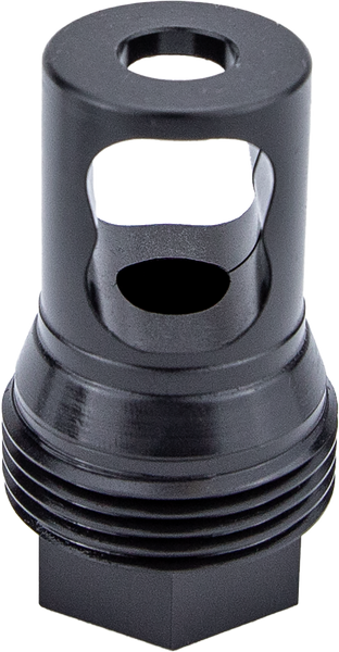 Kgm Suppressors A-TMB50-S-1 R50T Taper Muzzle Brake, Black Nitride Steel, 1x14 Threads