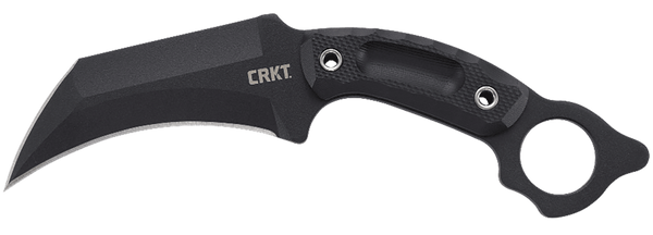 CRKT 2630 DU Hoc Fixed Blade Knife with Black G10 Handle and Sheath