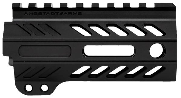 Ultra Light Aluminum Handguard for AR-15 with M-LOK & Picatinny Rail - 4" OAL, Black Anodized Finish