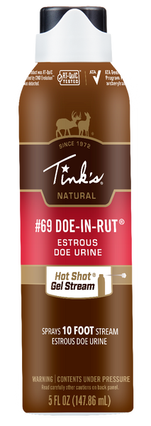 Tinks W6260 #69 Hot Shot Doe Estrus Scent Gel 5 oz