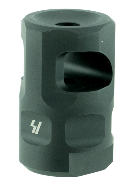 Strike Industries SAILCOMP Black Steel Muzzle Brake for AR-Platform 223/5.56