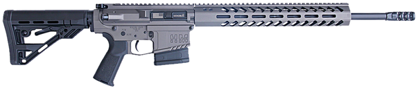 HM Defense HM1065 Avenger 6.5 Creedmoor Rifle with Black Cerakote Barrel and Tungsten Gray Rail