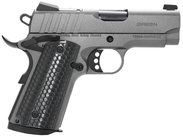 EAA Girsan MC1911SC Officer 9mm 7-Round Tungsten Finish