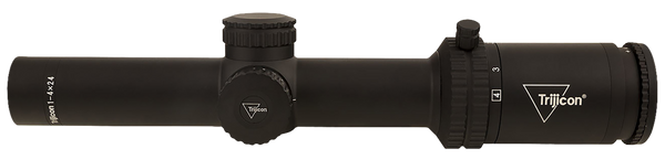 Trijicon Credo 1-4x24mm Matte Black Scope with Green MRAD Reticle