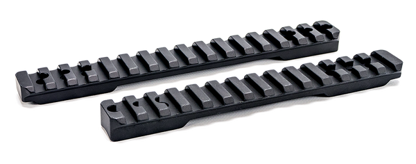 20 MOA Black Anodized Short Action Rail - Pure Precision Products