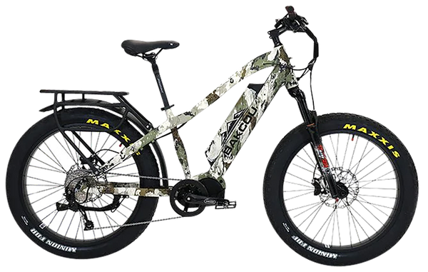 Bakcou Mule Kings XK7 E-Bike: 18" Frame, Shimano 9-Speed, Bafang M620 Motor, 35+ mph