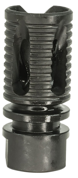 Lead & Steel LS-SAW-FH-1 Flash Suppressor 1/2"-28 TPI Black 4140 Steel