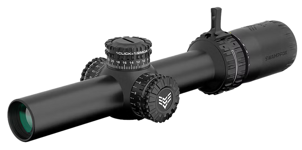 Swampfox Arrowhead 1-6x24mm Scope with Guerrilla Dot BDC Reticle