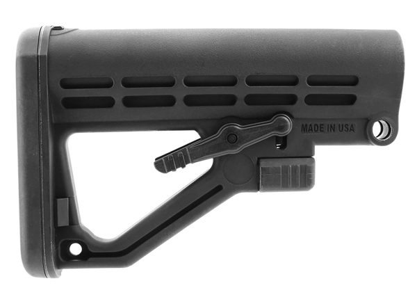 TacFire MAR082B Black Mil-Spec Stock with Pad