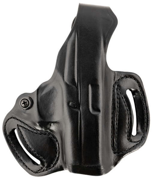 DeSantis Gunhide Black Leather OWB Belt Slide Holster for Glock 43/43x/48 - Right Handed
