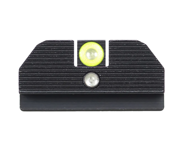 Night Fision Accur8 Tritium Sights for Glock 17/19 - Green/Yellow Front, Green/Black Rear