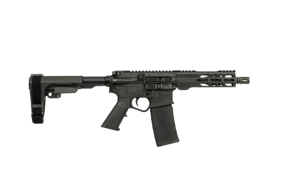 WA-15B 300BLK Black 7.5" with SBA3 Brace