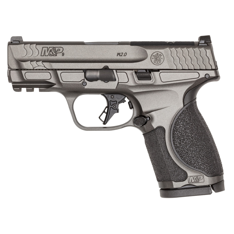 Smith & Wesson M&P M2.0 MTL OR 9mm 3.6" 15-Round Gray