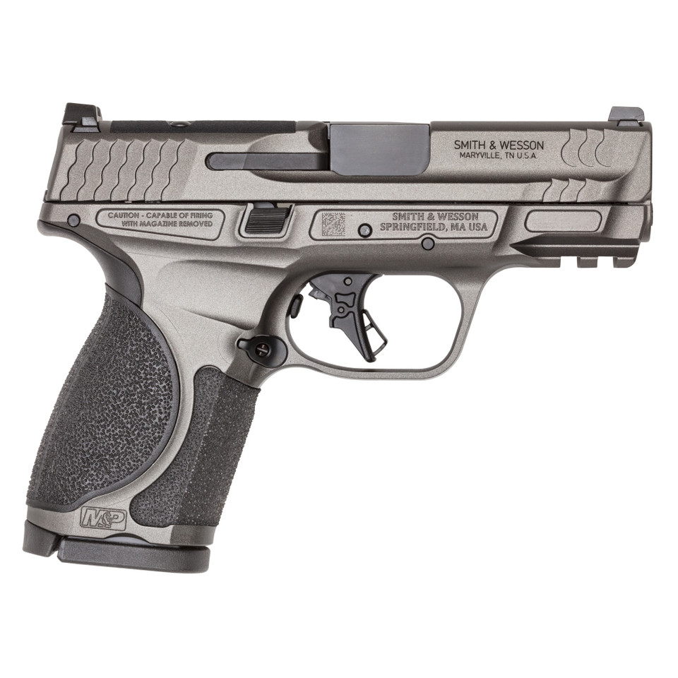 Smith & Wesson M&P M2.0 MTL OR 9mm 3.6" 15-Round Gray
