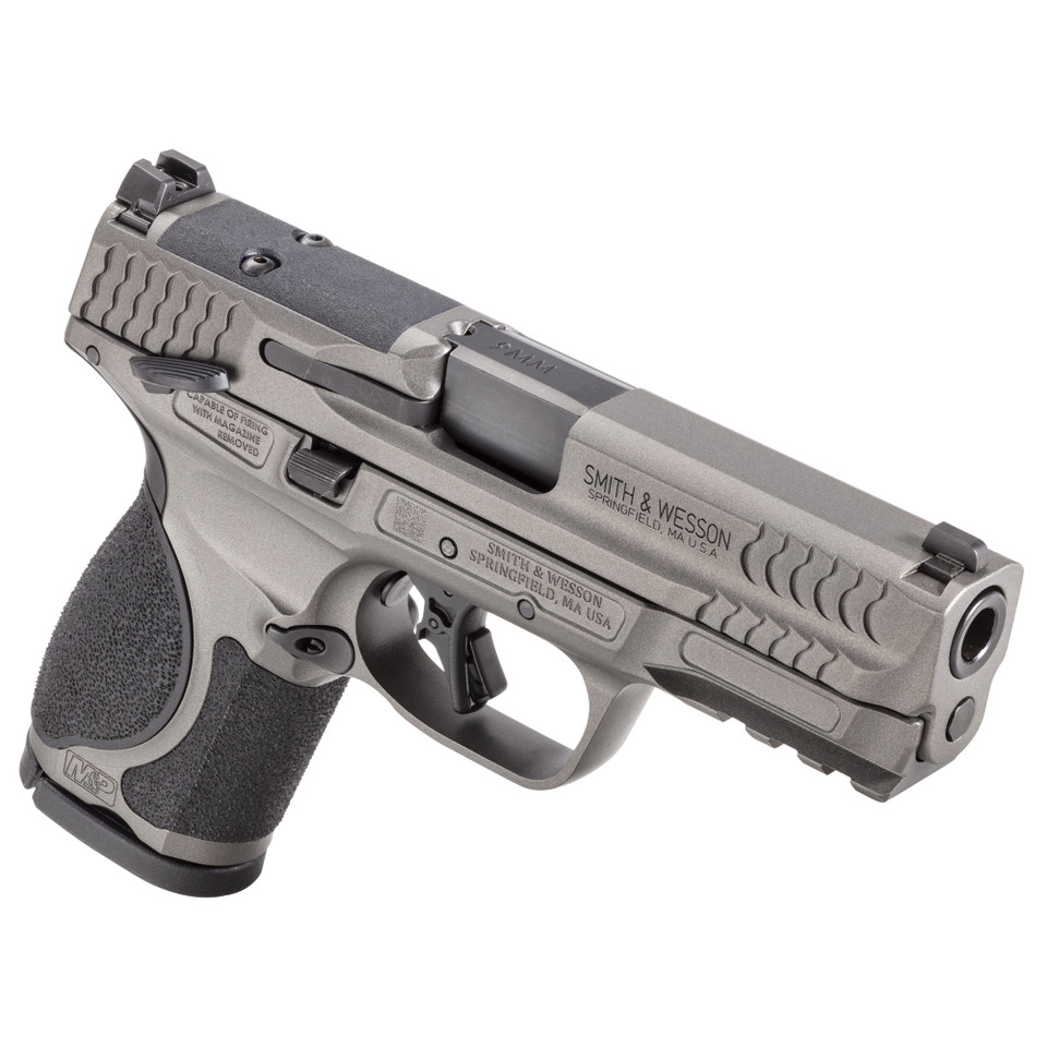 Smith & Wesson M&P M2.0 MTL OR 9mm 4" 10-Round Thumb Safety Gray