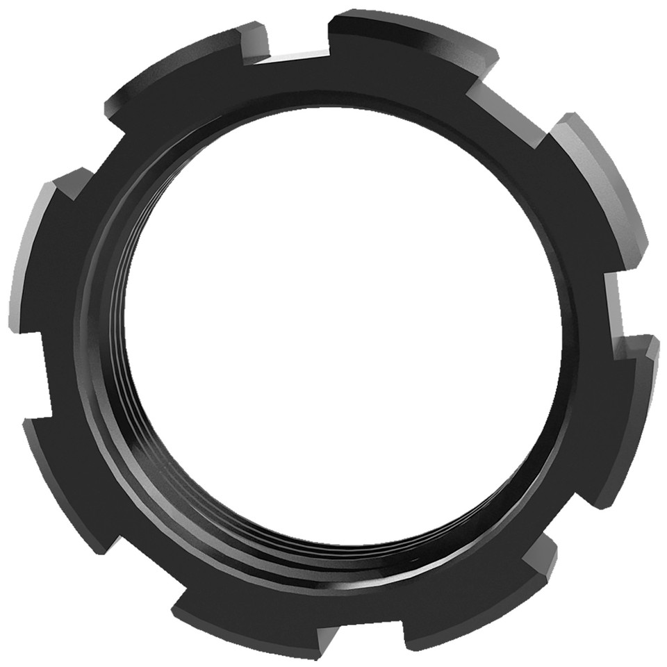 YHM VICTRA-12 Black Jam Nut