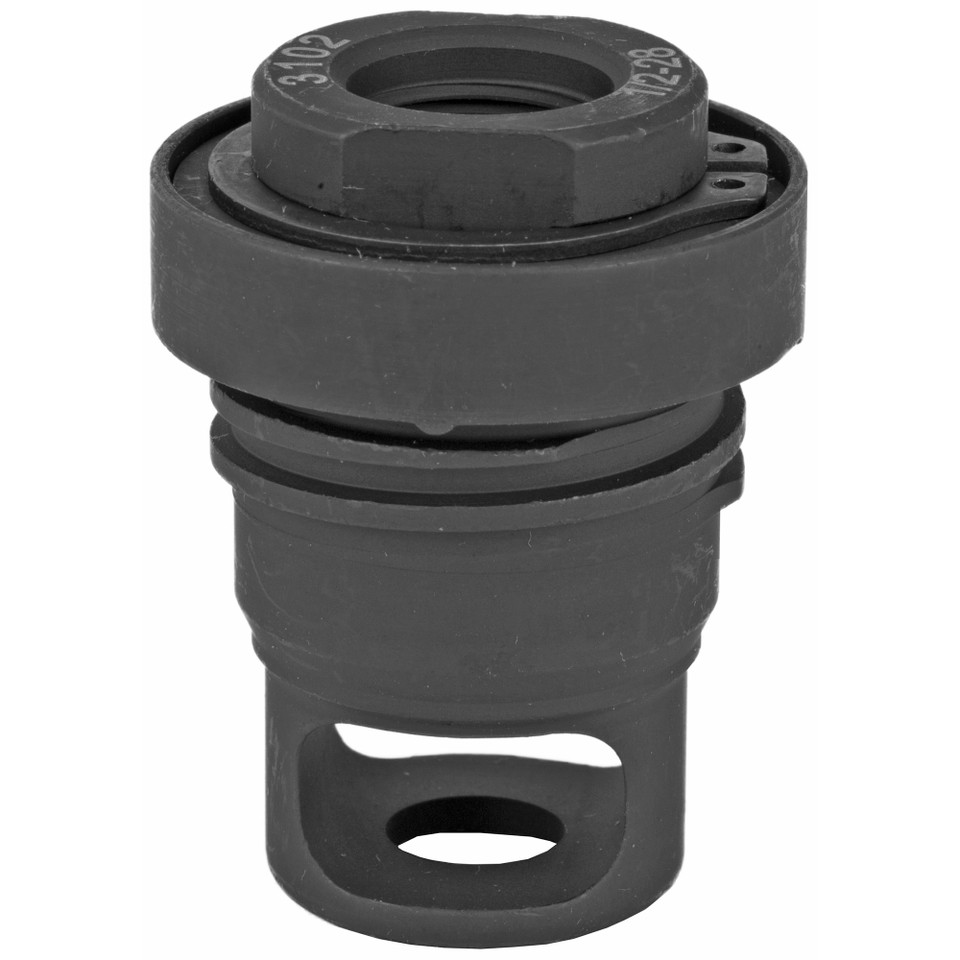 YHM Mini QD Muzzle Brake 1/2x28 - Compact and Efficient Recoil Reduction