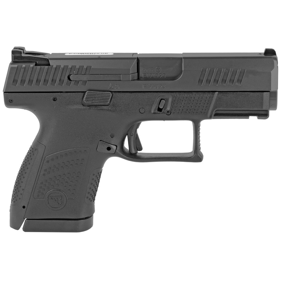 CZ P-10S 9mm Pistol, 3.5" Barrel, Black, 10-Round Capacity