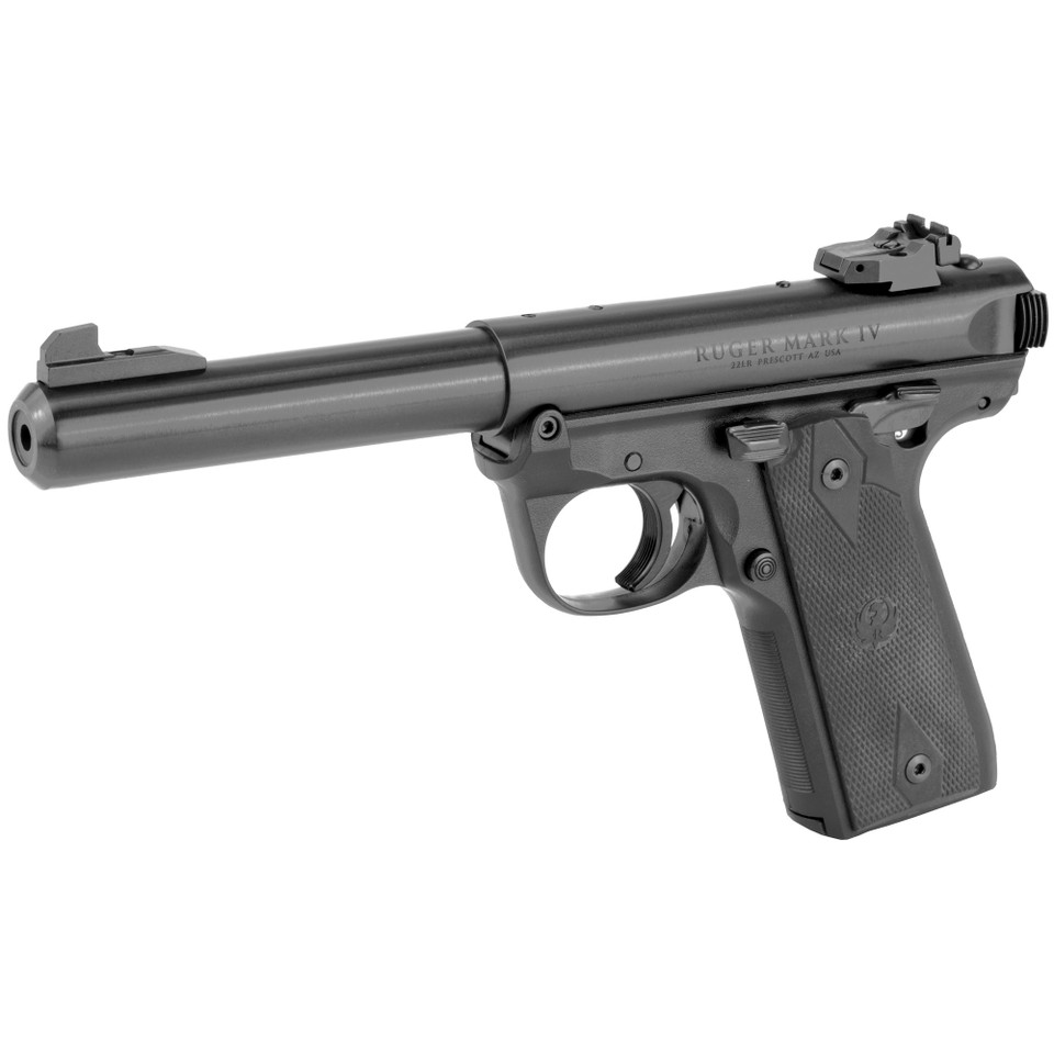 Ruger Mark IV 22/45 .22LR 10-Round Black 5.5" Barrel