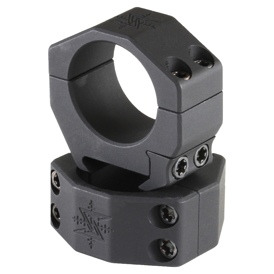 SEEKINS 30MM Tube Medium Height Scope Rings with 4 Cap Screws