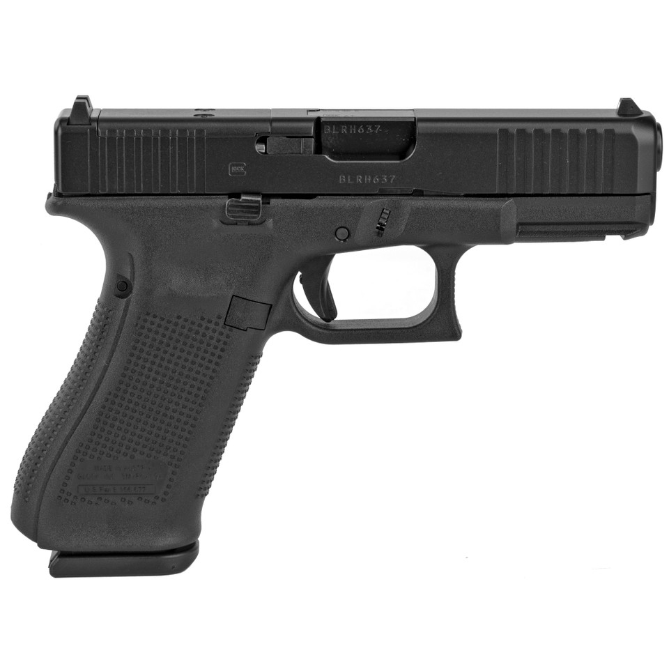 GLOCK 45 9MM Pistol with 17-Round Capacity, 3 Magazines, and MOS Front Sights