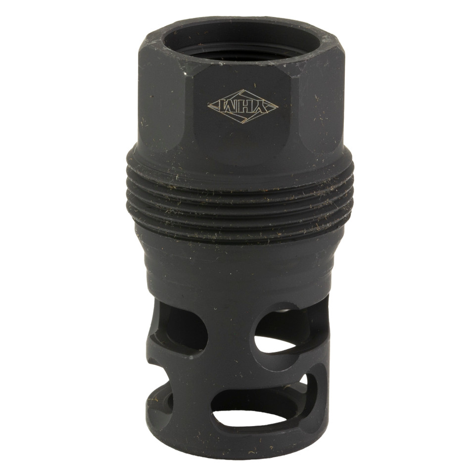 YHM Short SRX Muzzle Brake 5/8"-32 Black