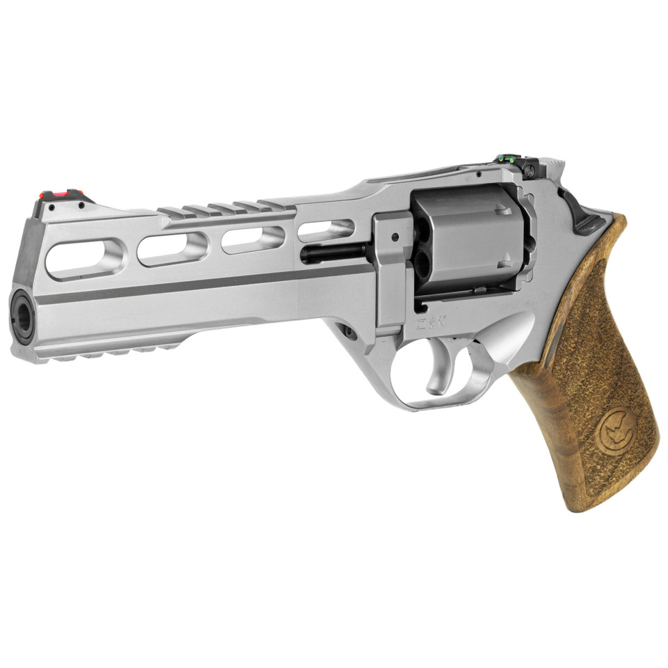 Chiappa Rhino SAO .357 Magnum 6" Barrel 6-Round Nickel Finish