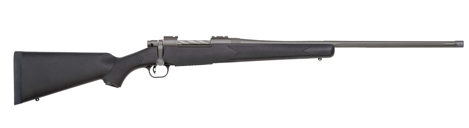Mossberg Patriot 450 Bushmaster Stainless Cerakote Rifle with Fluted Threaded Barrel and Synthetic Stock