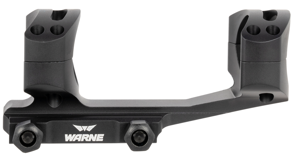 Warne X-SKEL Gen 2 34mm Scope Mount/Ring Combo - Black Anodized
